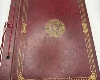 Vintage Scrapbook-empty
