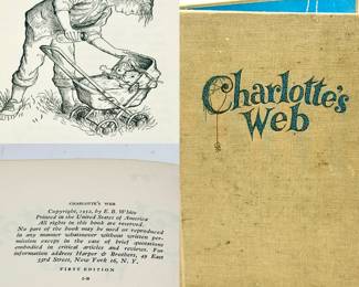 First Edition Charlotte’s Web By E.B. White Pictures By Garth Williams