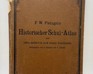 1900 F. W. Putzgers Historischer Schul-Atlas zur alten, mittleren und neuen Geschichte — 24th Ed