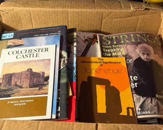 Vintage Mystery Lot Of Catalogs And Magazines