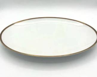 12 1/2” Eschenbach Gold Geometric China Platter