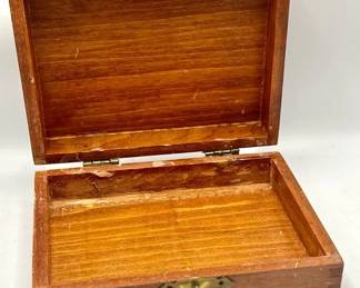 Antique Index Box with Hand-cut Woodworking Joints