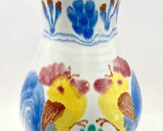 Vintage Romania Rooster Vase