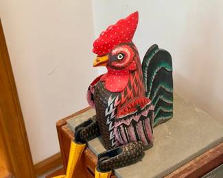 Pier One Wooden Rooster