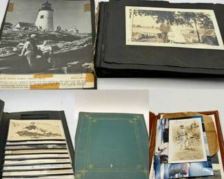 Vintage Photos, Postcards, & Negatives Ephemera Mystery Lot