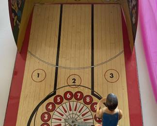 Marx Tin Litho Basketball Game