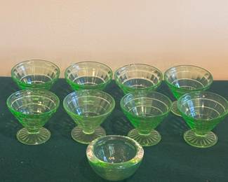 Uranium glass