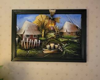 3D Canvas wall art