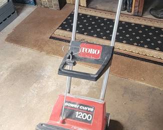 Toro electric snowblower