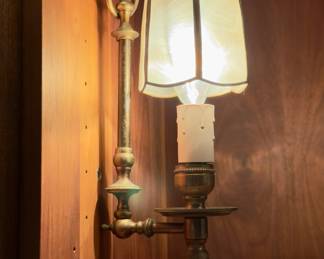 Small Antique brass lamp