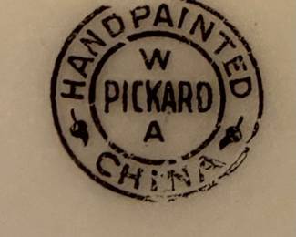 Hand painted Pickard china