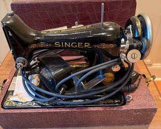 Portable singer, sewing machine