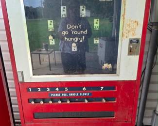 Vintage Lance vending machine