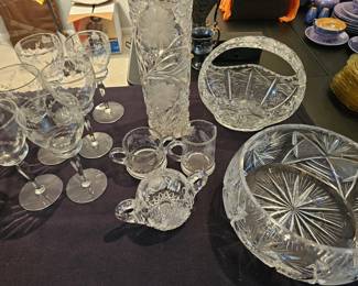 VTG Crystal glassware