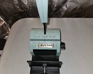 Zutter Binding machine