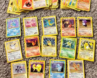 Late 90s/early 2000s Pokemon cards