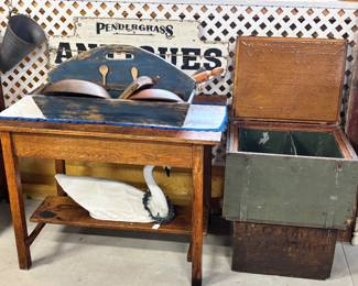 Big Blue Barn/Dovetail Antiques, 13280 52nd St., Lowell
