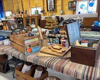 Big Blue Barn/Dovetail Antiques, 13280 52nd St., Lowell