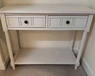 Two drawer console table