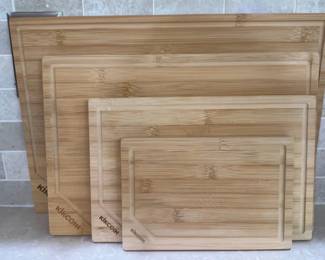 Set of Kikcoin cutting boards