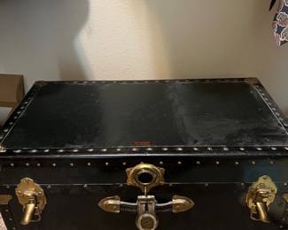 Vintage Steamer storage trunk