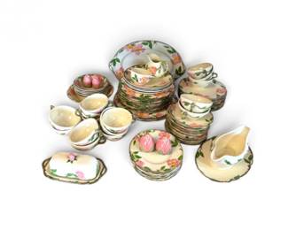 169 70PcFranciscanDesertRoseDinnerwareServingSet