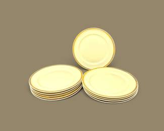 89 RosenthalSelbGermanyWinifredPorcelainPlatesGoldTrim