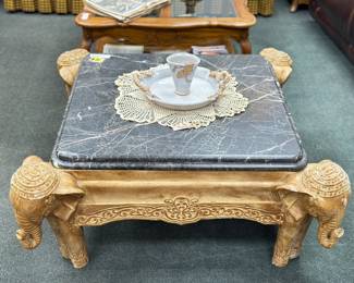 Marble Elephant Table