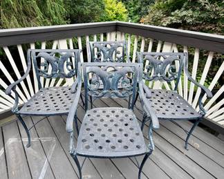Vintage Cast Patio Chairs