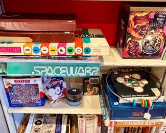Vintage games and toys