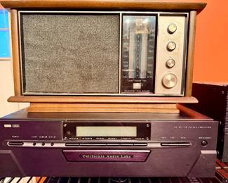 Table Top Radio & California Audio Labs CD player
