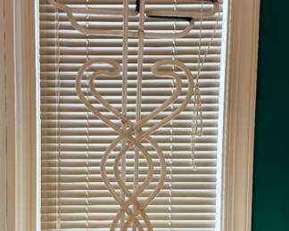 Working neon art (Caduceus symbol)