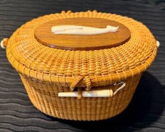 Nantucket Basket - signed Paul Whitten 1972