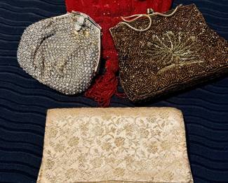 Vintage beaded handbags