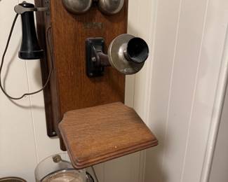 Antique wall phone