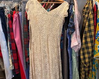 Vintage lace dress