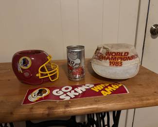 Redskins memorabilia