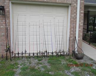 fishing poles