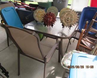 outside table