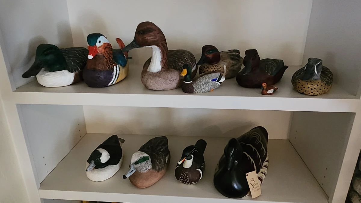 Duck decoy collection signed most with paperwork