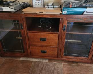 electronics cabinet