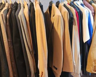 vintage and assorted clothing
