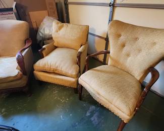 victorian chairs with good bones....
