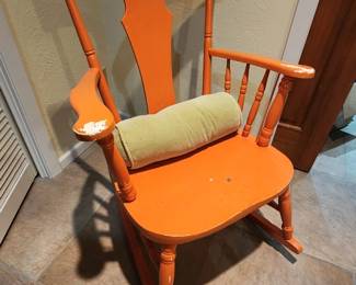 orange rocker