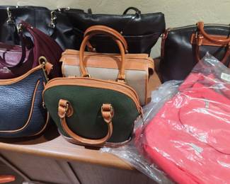 Coach. Dooney Burke. Bargaining, Saks etc purses handbags 