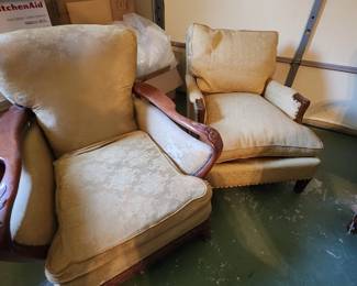 old victorian chairs with good bones....