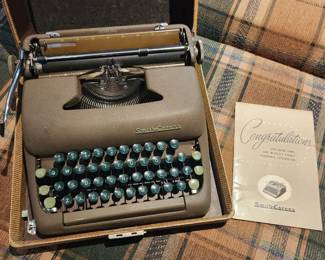 Vintage Smith Corona typewriter 