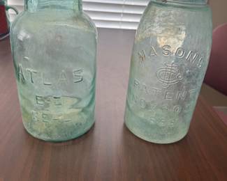 Antique jars