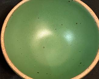 O9 - $80. Set of 4 East Fork Pottery Small Bowls. Measures 4.5" D x 2.25" Tall. White ones show some wear.