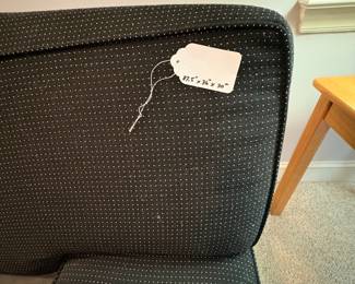 O16 - FREE. Sofa with Cat Damage. Measures 87.5” W x 36” D x 30” Tall.